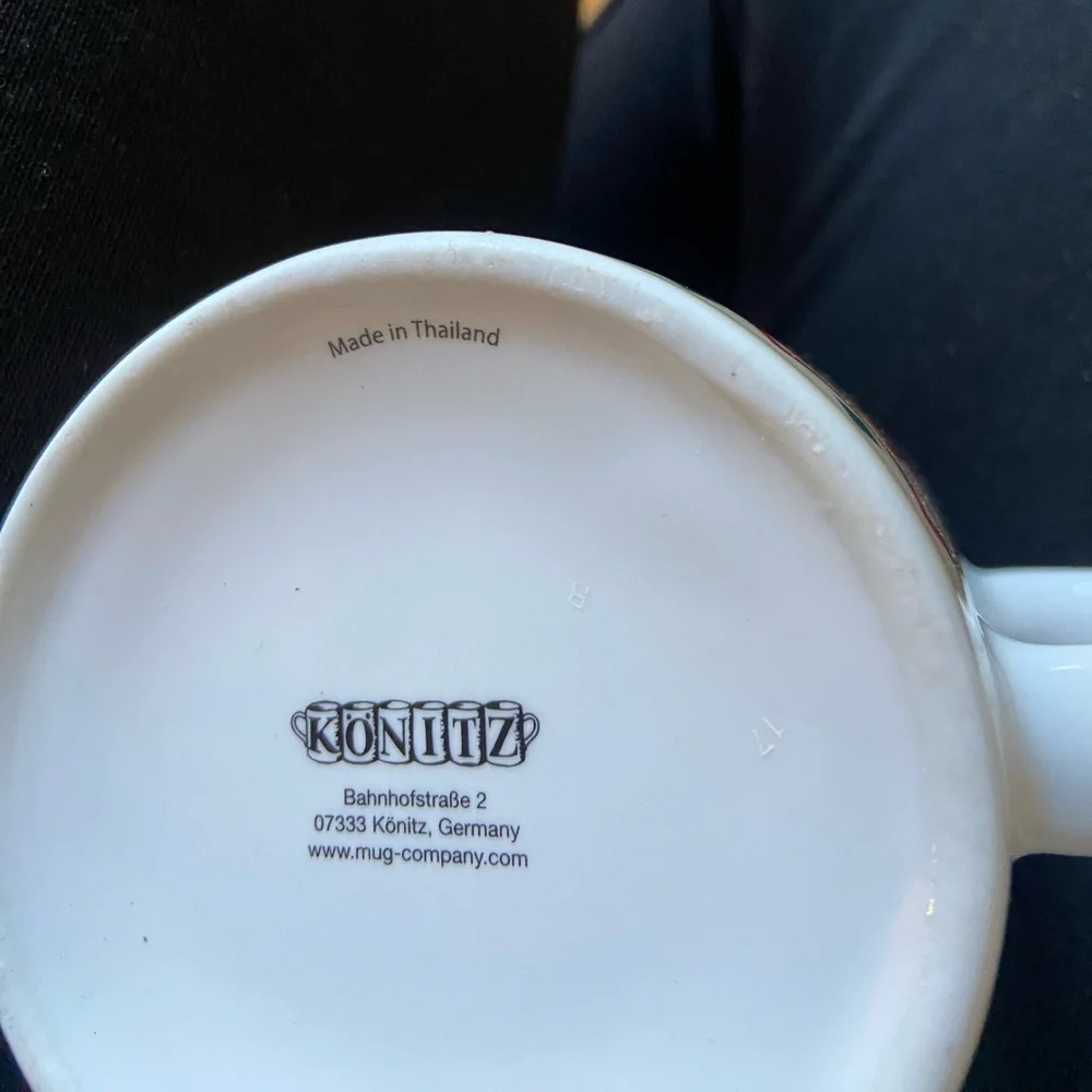 Konitz Christmas coffee mug set of 4
